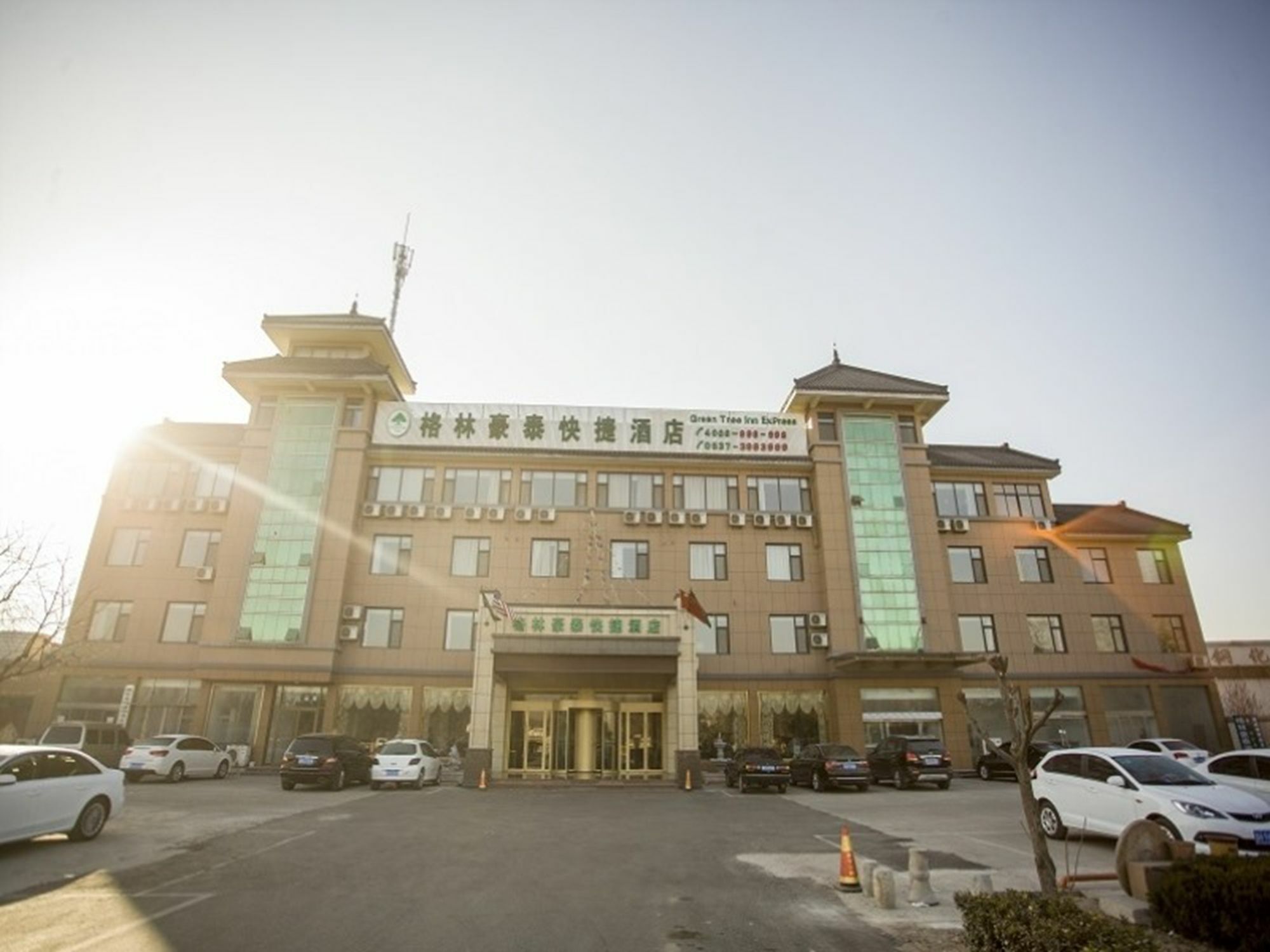 Greentree Inn Shandong Jining Qufu East Jingxuan Road Sankong Express Hotel Екстер'єр фото
