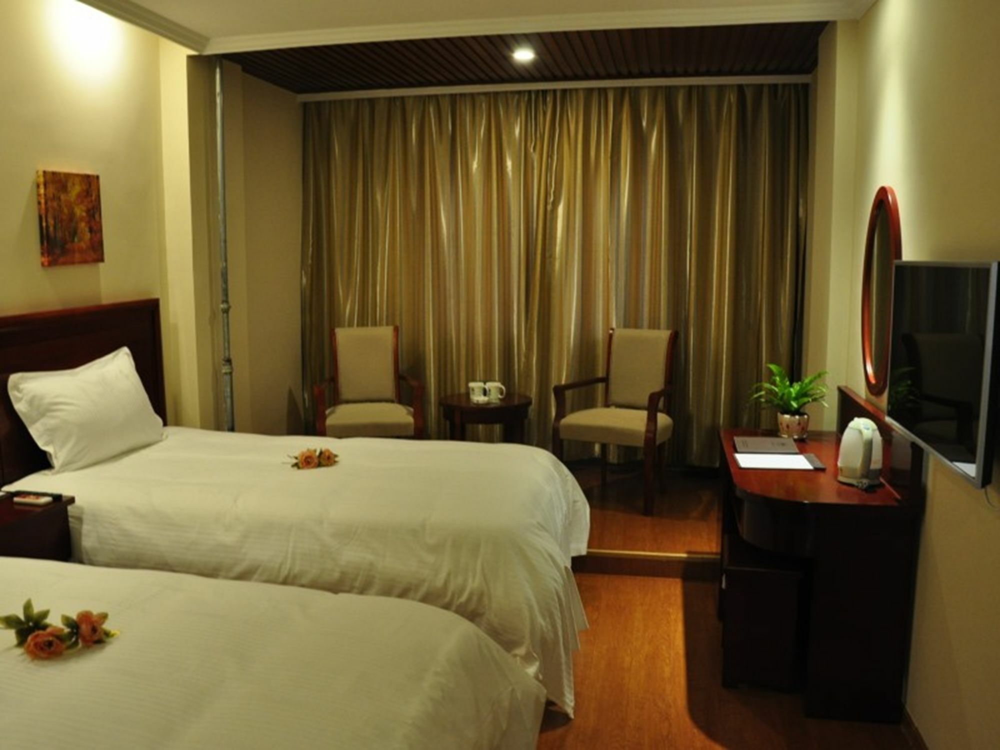 Greentree Inn Shandong Jining Qufu East Jingxuan Road Sankong Express Hotel Екстер'єр фото