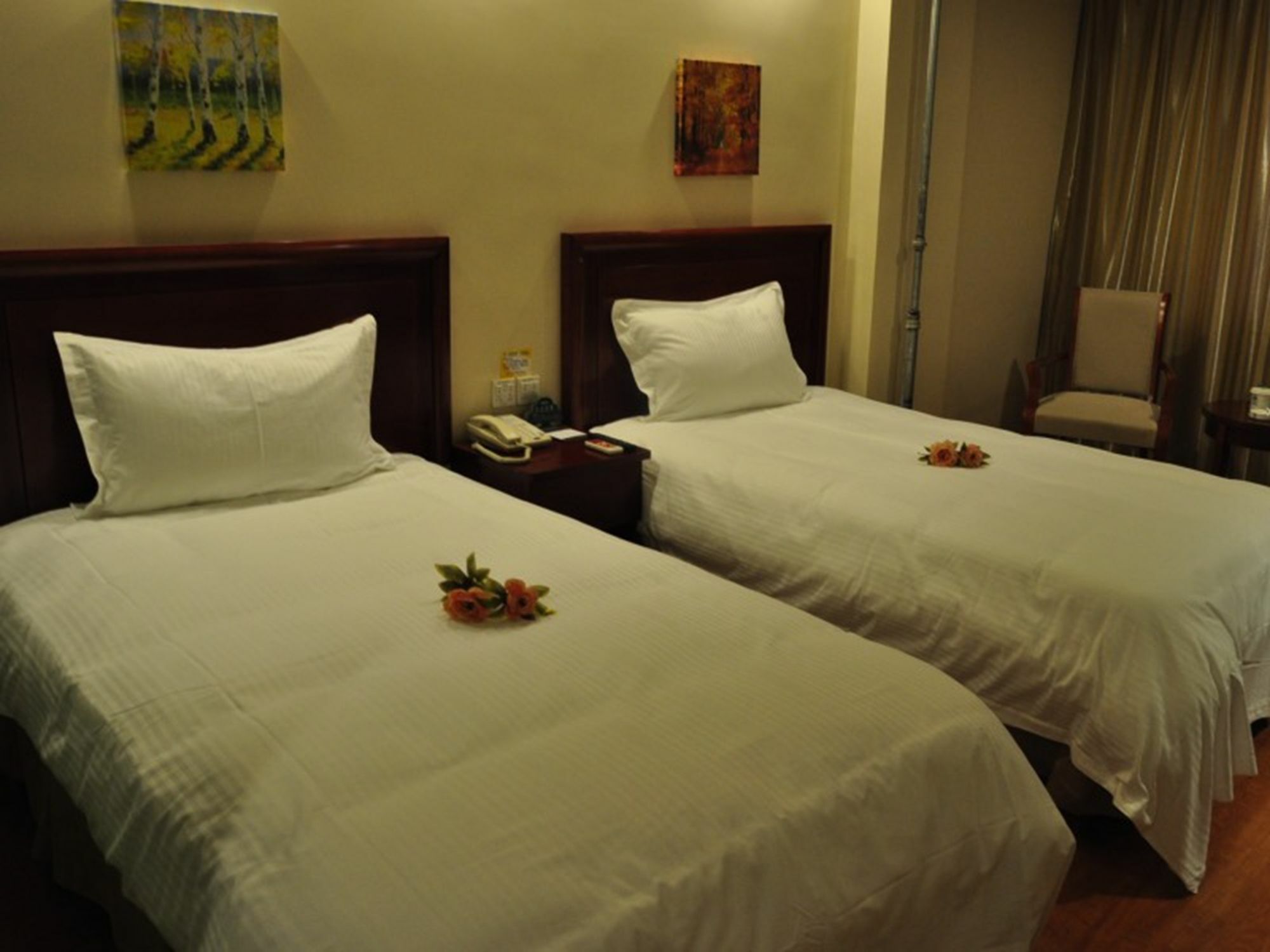 Greentree Inn Shandong Jining Qufu East Jingxuan Road Sankong Express Hotel Екстер'єр фото