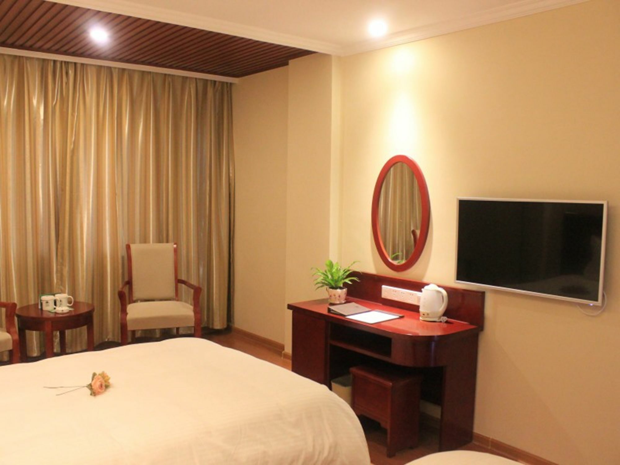 Greentree Inn Shandong Jining Qufu East Jingxuan Road Sankong Express Hotel Екстер'єр фото